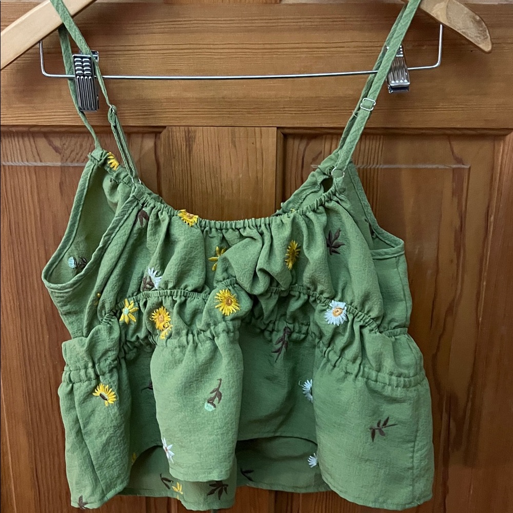 Floral Green Women's 2 piece set - Picture 8 of 8
